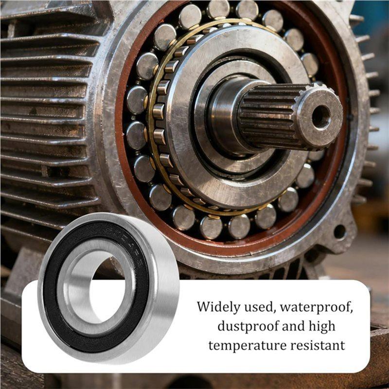 SHGO-Deep Groove Ball Bearing 6004-2RS 20X42x12 Mm, Ball Bearings, Double Protective Set