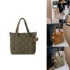 2024 New Style Fashionable Embroidered Pendant Large Capacity Commuter Casual Shoulder Tote Bag Women Street Trend