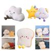 Soft And Fluffy Cloud And Star Plush Pillow Toy For Teenagers