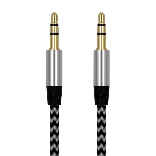 Aux Cable 1M Jack 3.5mm Audio Cable 3.5mm Speaker Cable Male To Male Car Aux Cord for JBL Headphone Iphone Samsung AUX Cord
