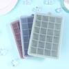 1Pc 24-Hole Silicone Ice Tray Square Box Auxiliary Food Puree Cheese Jelly Mold With Lid Bar Kitchen Cocktail Tools Ice Mold