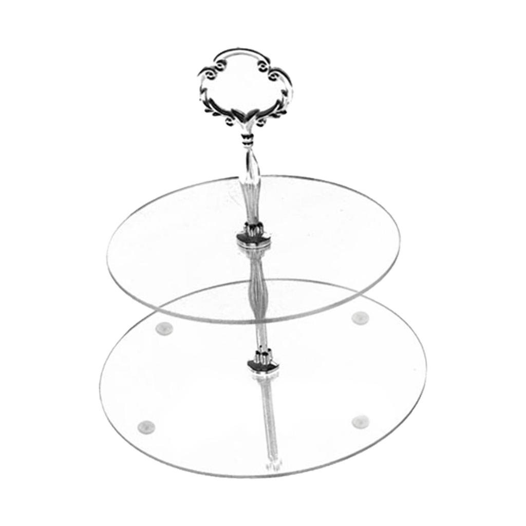 Cupcake Stand Dessert Display Serving Platter Fruit Plate Decorative Tray for