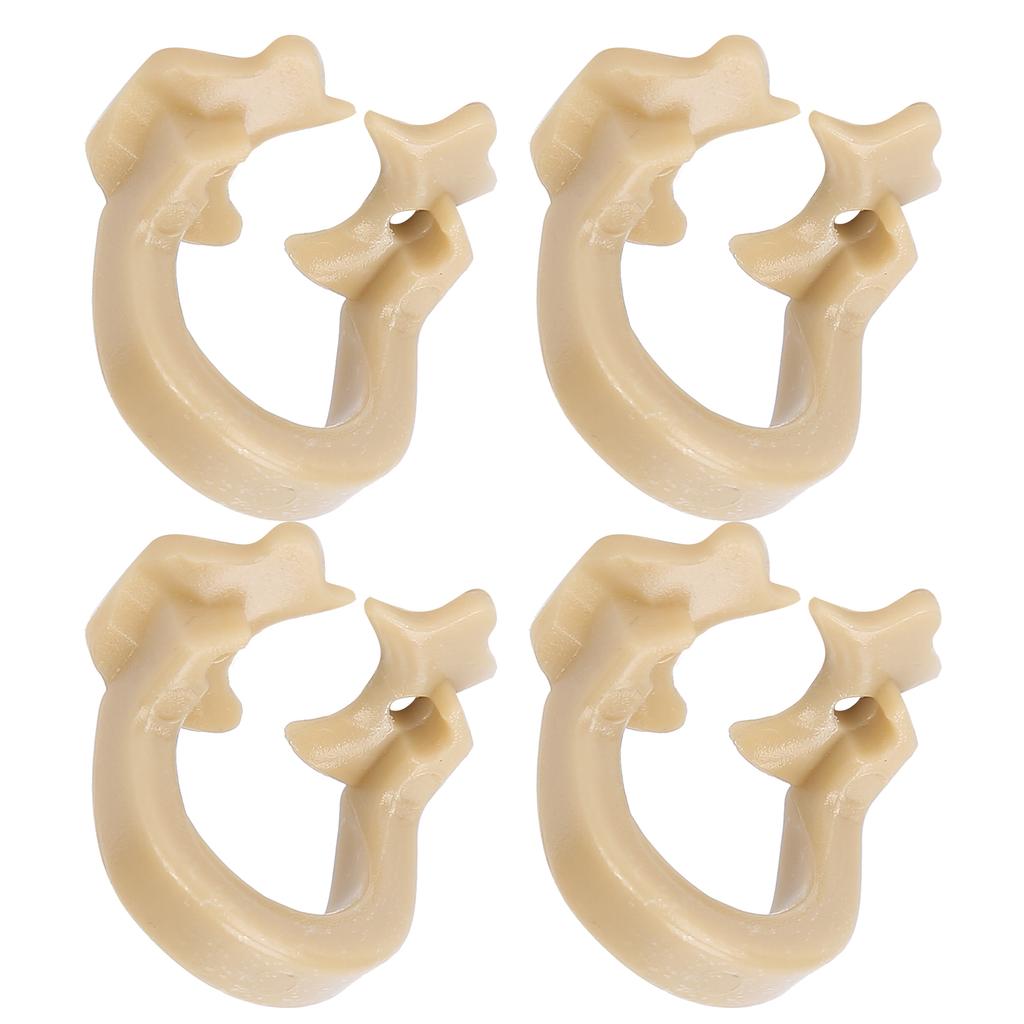 4pcs Resin Dental Dam Clamps Barrier Clip Dental Materials Tool Accessory for DentistL