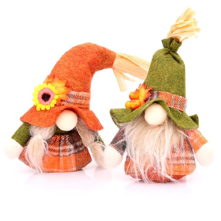 Fall Thanksgiving Gnome Gnome Tiered Tray Decorations Wedding Decorative Supply