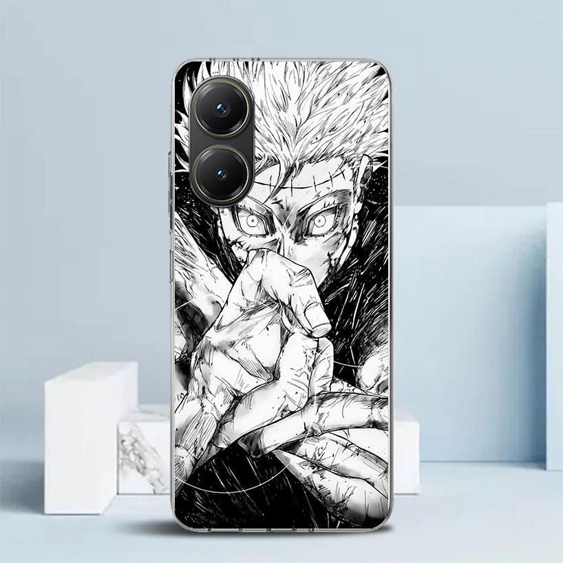 Kaisen J-Jujutsu Gojo Satoru Phone Case For Xiaomi Poco F7 Ultra X5 X6 X7 Pro M7 Redmi 15C 15 13C 13 12C 12 10C 10 10A 9 9C 9A 9