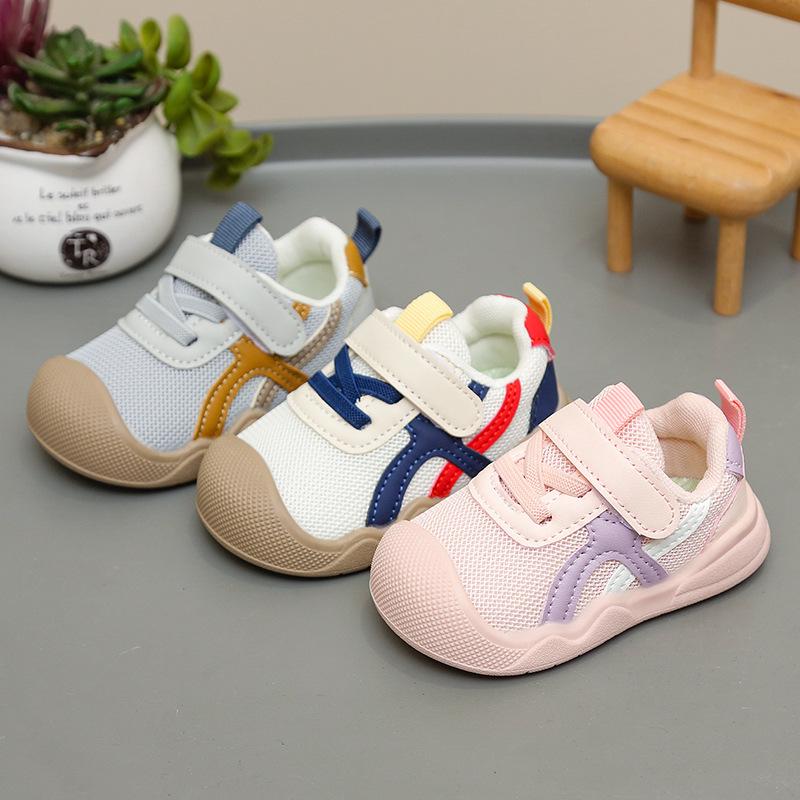 New Autumn & Winter Unisex Baby Toddler Non-Slip Soft Sole Mesh Shoes