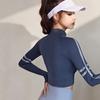 Women Long Sleeve Yoga Shirt Sports Tops Zipper Quick Dry Breathable Female Gym Fitness T-Shirt Yoga Top