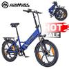 HillMiles Mile 2 Bicicleta Elétrica Urbana 20" 25km/h, 350W, 36V13Ah, 7 Velocidades SHIMANO, Freios a Disco Hidráulicos, E-Bike Pedelec Urbana 20" para Adultos