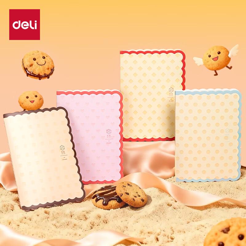 Deli Soft Cover Stitched Notebook
