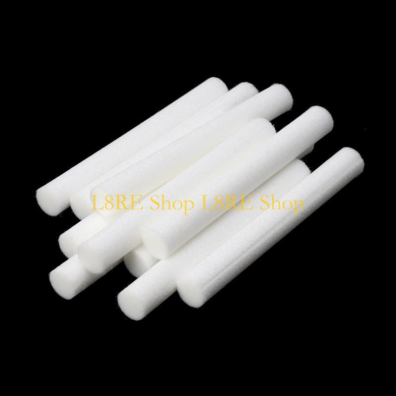 L8RE 10 PCS Mini Humidifiers Filters Refill Sticks Spare Cotton Swab Wick Sticks for Travel, Car, Baby Bedroom, Office