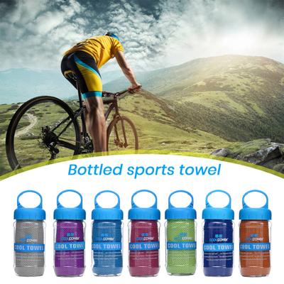 Instant Cooling Towel Extra Soft Quick Dry Sweat Absorption Breathable Running Yoga Workout Chilly Towel Sports Supplies