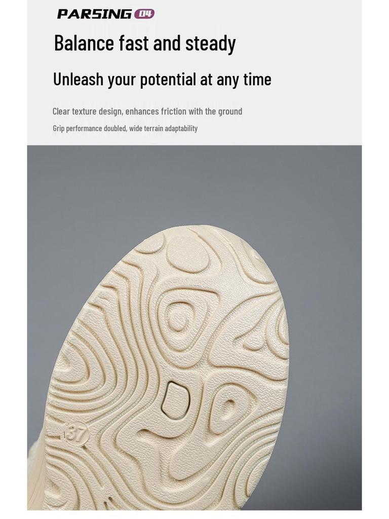 Women's Summer Slip-On White Sport Shoes, Soft Soles, Air Cushion, Non-Tiring Casual Footwear