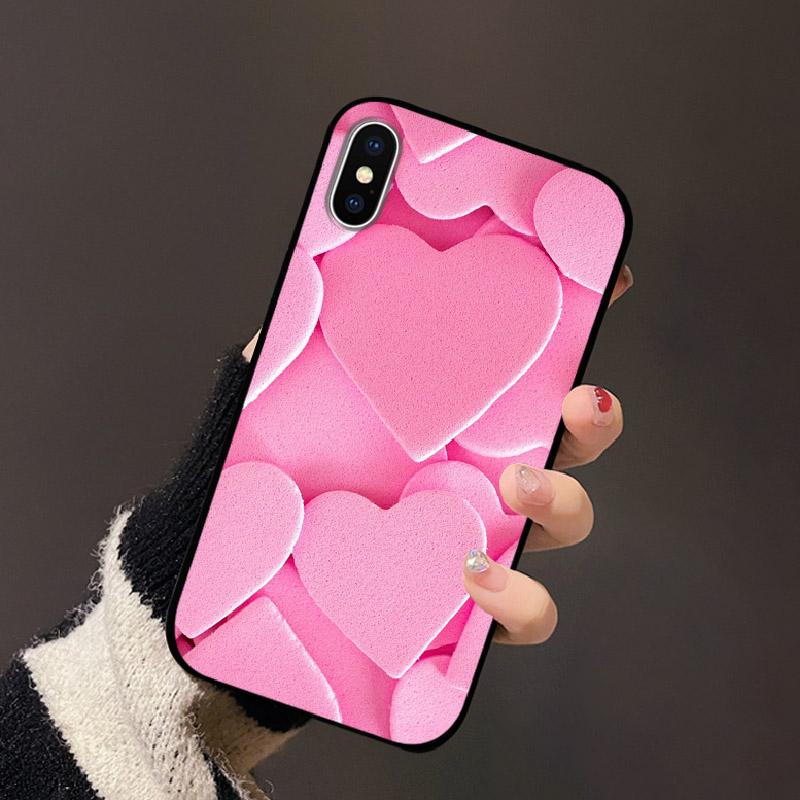 For Apple iPhone XS Case XS Max Soft TPU Silicon Phone Back Cover For iPhone X XR Fashion Color Printed Shockproof Housing Cases
