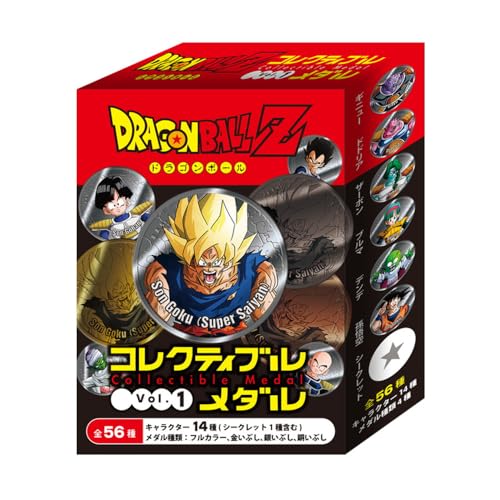 Hikidashi "Dragon Ball Z" Collectible Medal Vol.1 14-Piece Box