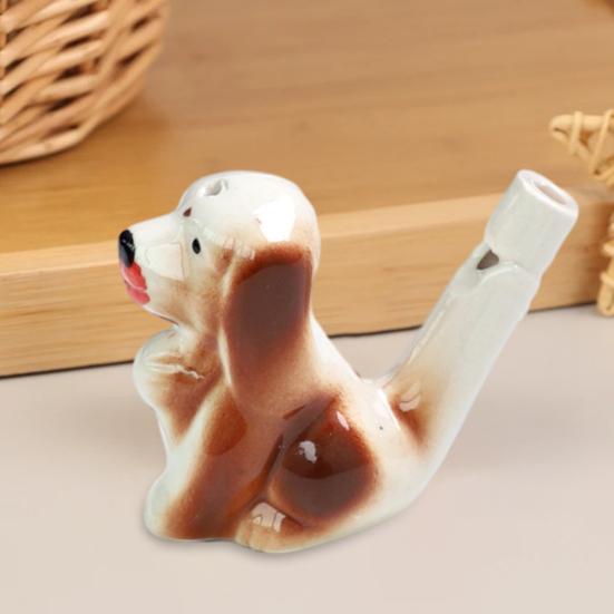 Mini Keramik Wasservogel Pfeife Niedliche Chinesische Tierkreiszeichen Tiere Geräuschmacher mit Aufhängeschnur Nachahmung Vogelruf Pfeife Kinderspielzeug für die Badewanne