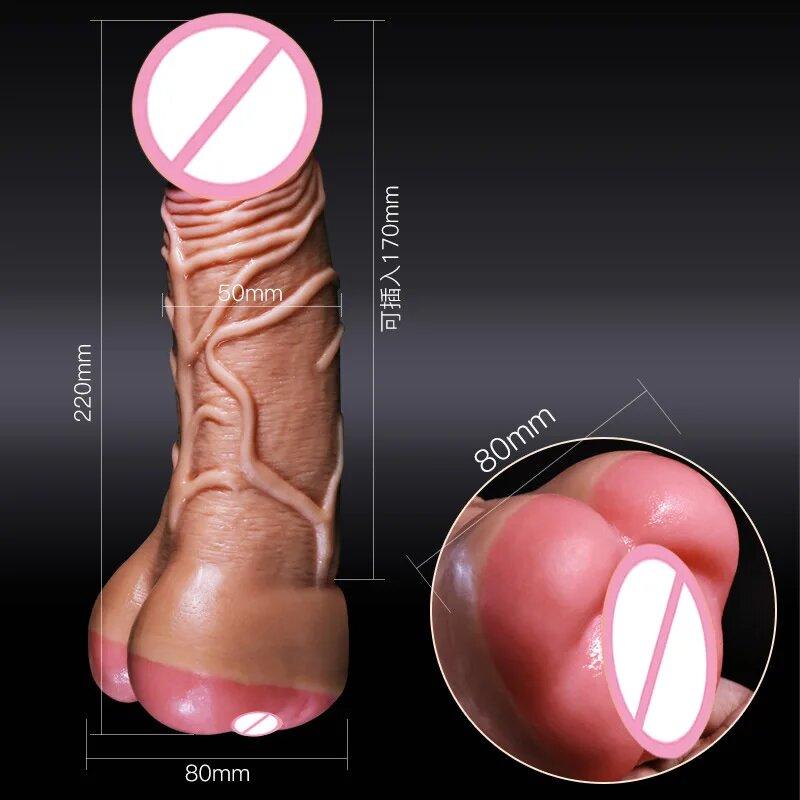 Realistic Dildo for Men Masturbation Pussy Fake Ass Penis Dildo for Couples Gay Sex Toys
