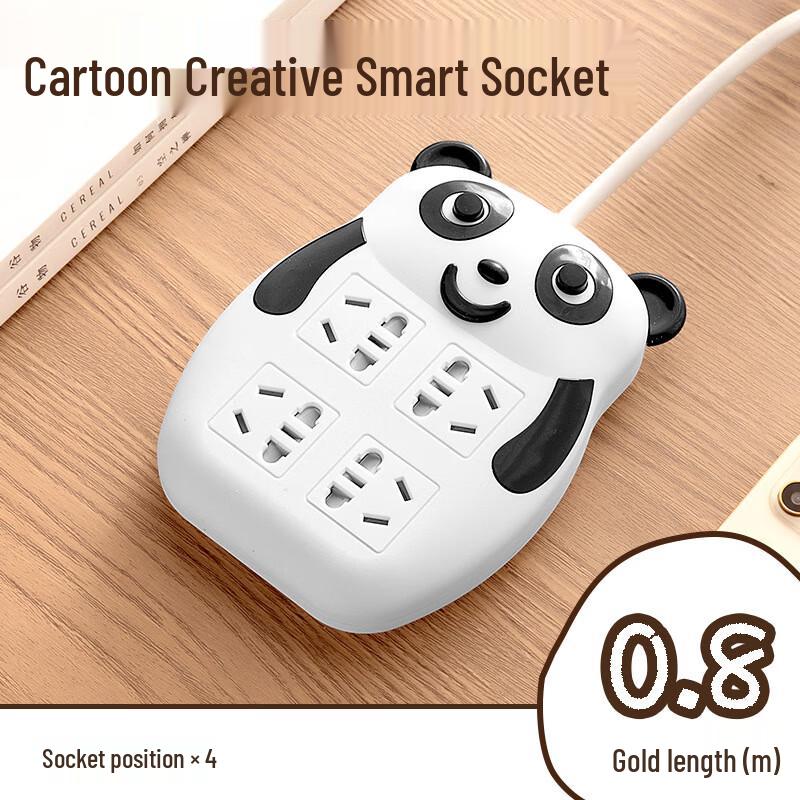 

Cartoon Multi-function Power Strip with USB CN plug (adapter included)
