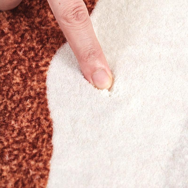 Light Luxury Living Room Decoration Carpet  Art Design Rugs for Bedroom Fluffy Soft Irregular Shape Rug Home Thickened Floor Mat