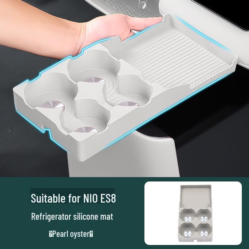 

Compatible Silicone Anti-slip Cup Holder Mat for Nio ES8 (26 Models)