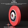100mm Nylon Fiber Polishing Wheel Non Woven Abrasive Disc 4'' Grinding Polishing Wheel For Metals Ceramics Marble Wood Crafts