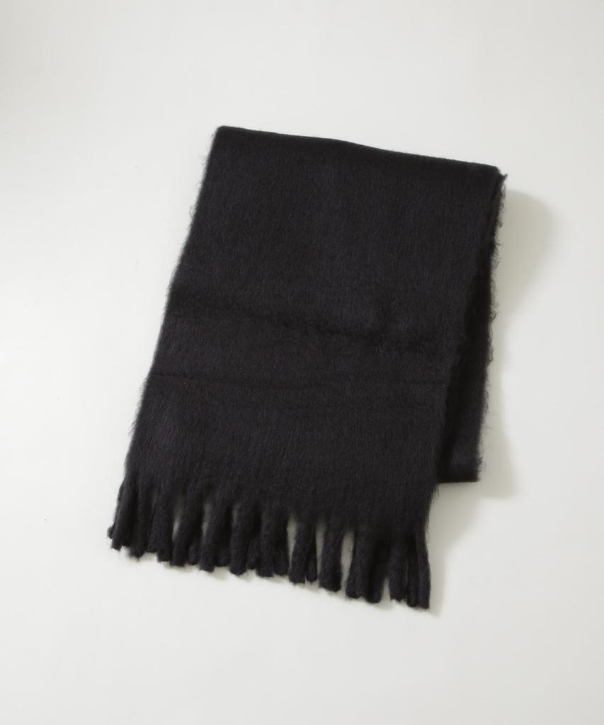 Nano Universe Uni Fransen Größe F Herrenschal, Schwarz, 010, 672-5241202