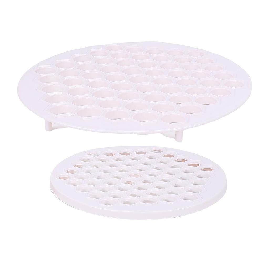 61 Holes Russian Ravioli Mold Reusable Pelmeni Dumpling Maker Cutter for Kitchen Gadgets