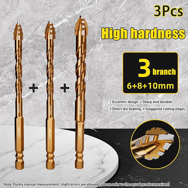 

Модернизированное четырехгранное пилообразное сверло для сверления плитки и бетона, специальное сверло для электрической дрели сверхвысокой твердости A3