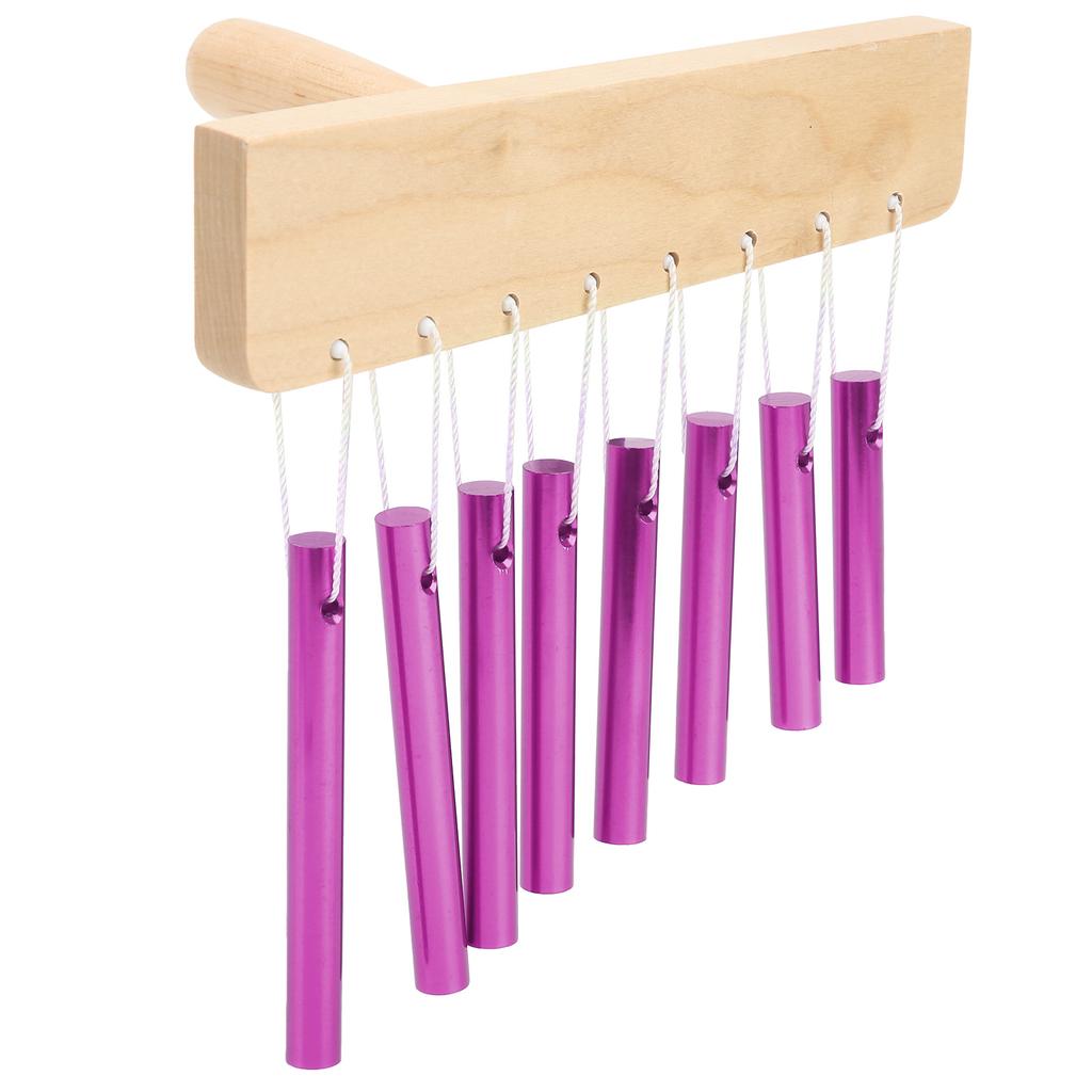 8 Töne Glockenspiel Einreihig Röhren Kinder Schlaginstrumente Orff Vorschulspielzeug mit