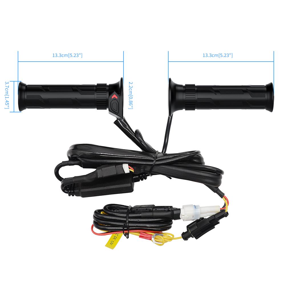 Motorcycle Electric Handlebar, Modified Handlebar Cover, Five Speed Intelligent Temperature Control, Riding Accessories, 12V