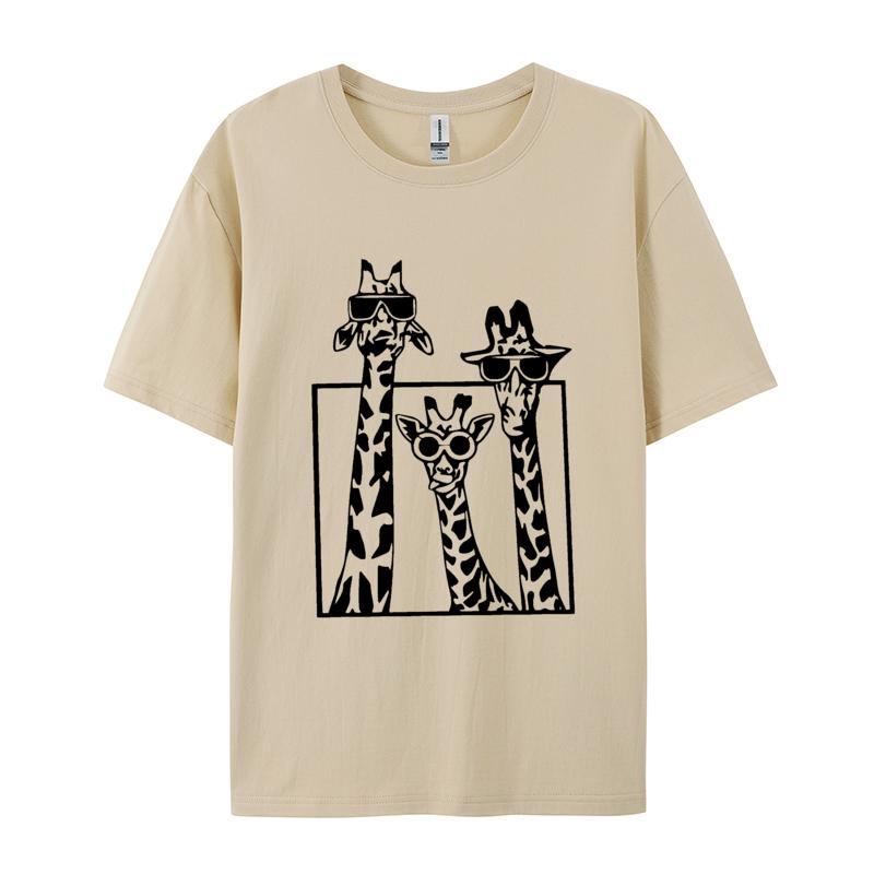 Screenshot Giraffe Students Unisexs Tall Tshirt Male Unisex Tees Tops Tees For Unisex Popular Top Tshirts Happy Family Gathering