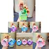 Adorable Bunny Calculator Keychain Soft Rubber Cute Keyring For School Bags And Gifts