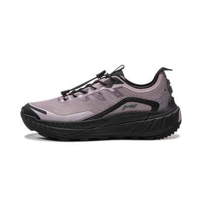 Li Ning Chuo Ye V2 Cushioning Slip Resistant Abrasion Resistant Rebound Low Top Trail Running Shoes Women's ARSW124-1