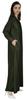 Bimba Abaya Islamic Prayer Dress With Hijab For Women's  Front Button Placket  Muslim