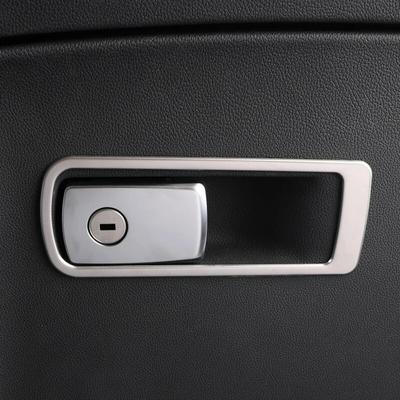 Auto Innenraum Beifahrer Handschuhfach Griff Schalter Zierleisten Abdeckung Aufkleber Dekorationsteile Autozubehör Für BMW X3 G01 X4 G02 -21