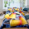 Ice Cream Duvet Cover Set Delicious Food Theme Polyester Quilt Cover King Queen Full Size For Kids Bedding Set With Pillowcase