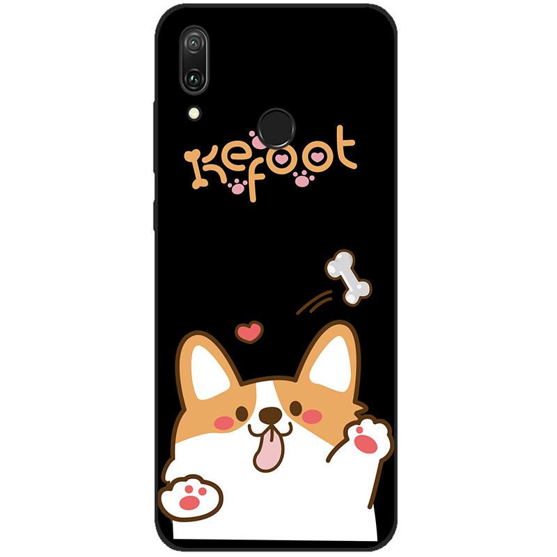 For Huawei Y7 2019 Case Y 7 2019 Silicone TPU Back Cover Protective Phone Case For Huawei Y7 Y7 Prime 2019 Bumper Fundas Coque