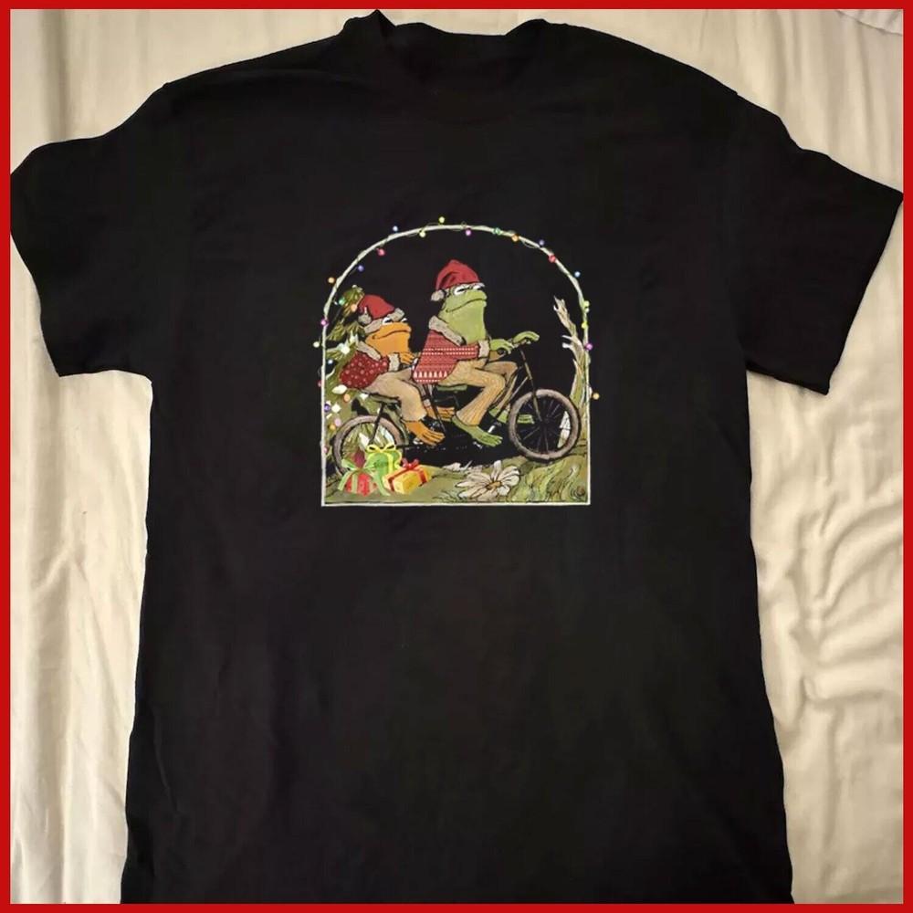 Frog And Toad Christmas Teacher T-Shirt Unisex T-Shirt XXXXL