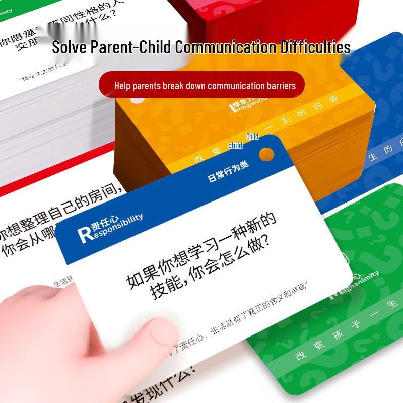 Dulezai Kids Logic & Communication Game Cards