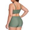 Women's Plus Size Split Swimsuit Bikini Swimsuit Sport Swimsuit
