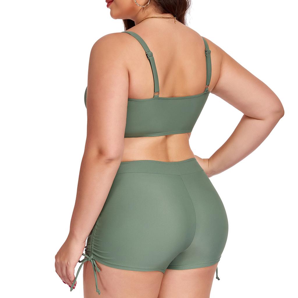 Women's Plus Size Split Swimsuit Bikini Swimsuit Sport Swimsuit