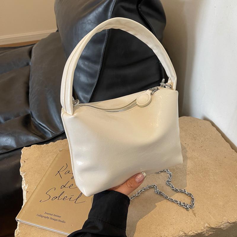 IELGY Женская универсальная серебряная сумка-мешок — фото 12