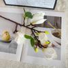 Chinese Style Magnolia Artificial Flower Decoration for Living Room and Dining Table