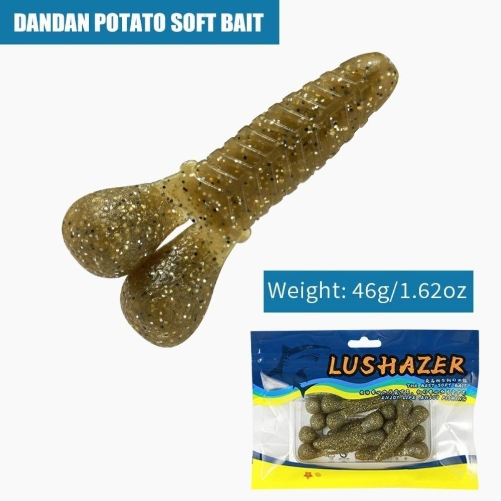 

7pcs Set 6g Weight Stick Bait Heavy Weighted Fishing Bait Multi-Pack Weighted Lures Fishing 7pcs lure-Green