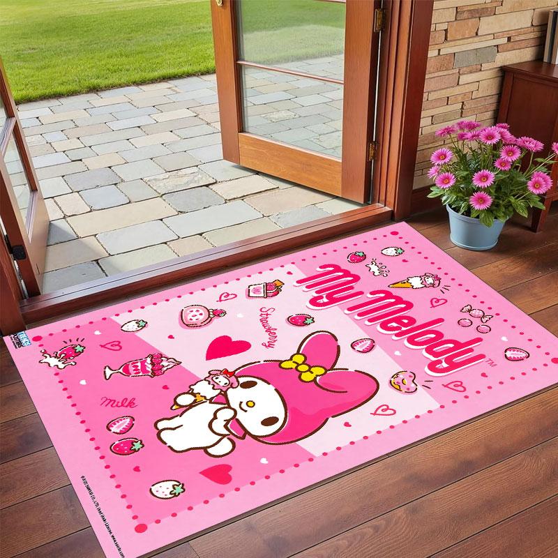 Crystal Velvet Rug Soft Non Slip Indoor Floor Mat Home DecorMy Melody