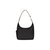 Longchamp Le Pliage 28 Adjustable Shoulder Strap Foldable Canvas Crescent Underarm Half Moon Canvas Crossbody Shoulder Bag Women bags Black 2450089001