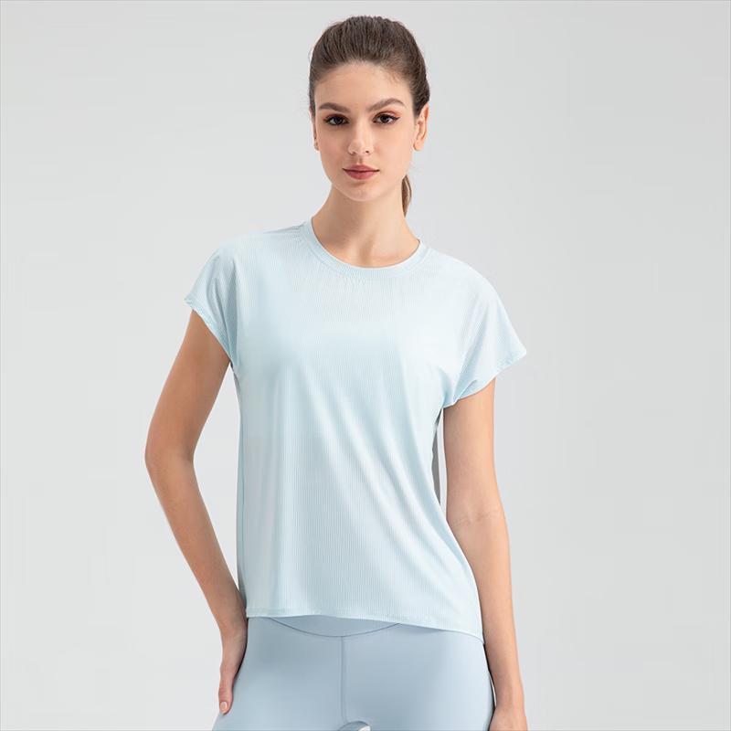 Yudong Women s Loose Fit Cooling Sports & Yoga T-Shirt L