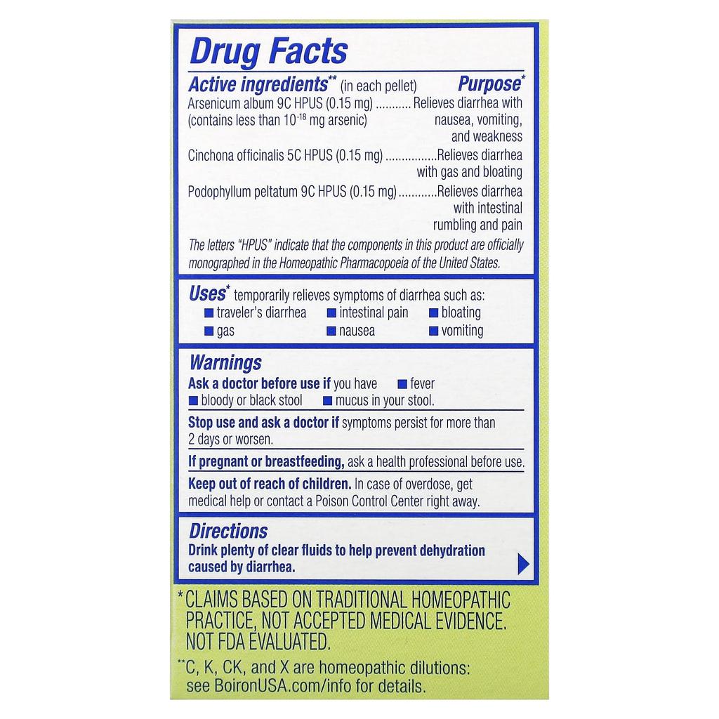 Portable Diaralia, 2 Portable Tubes, 80 Pellets Each, About 2