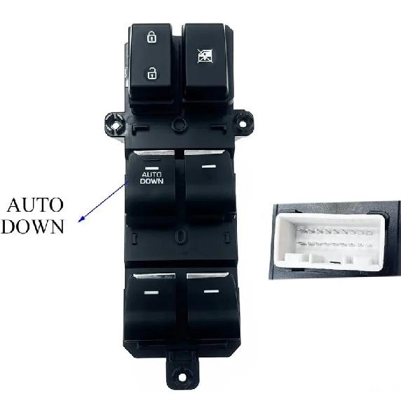 Power Master Window Control Switch Lifter Button for Hyundai Tucson 2016 2017 2018 Car Accessories 93570-D3050 93570D3050