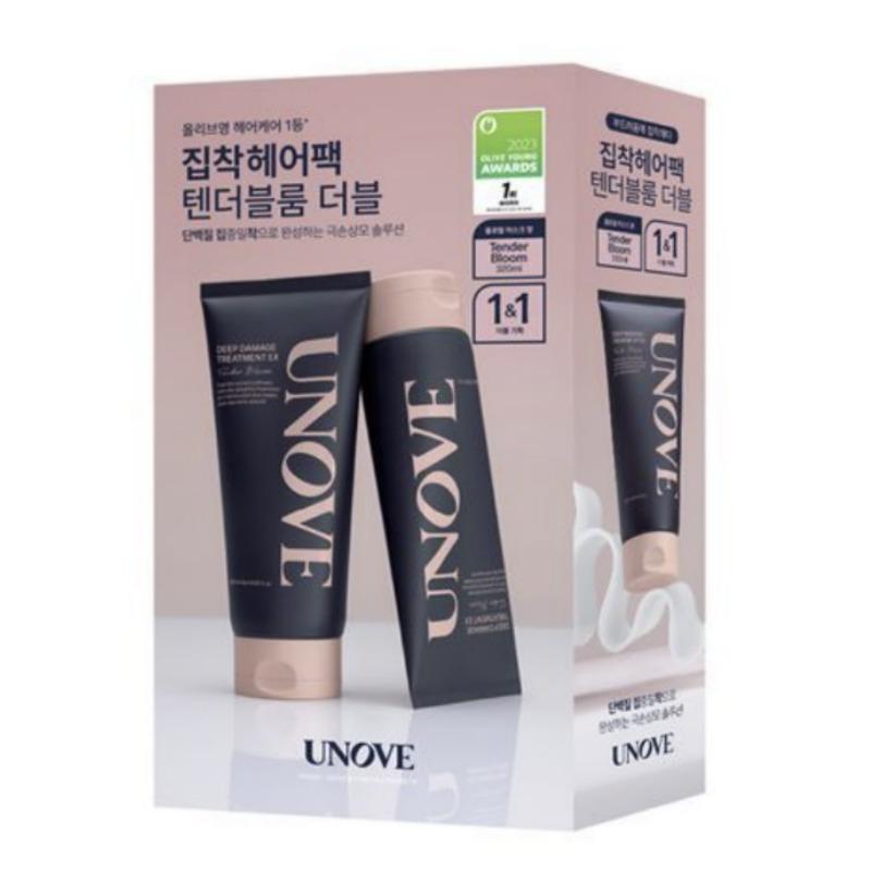 

UNOVE Deep Damage Hair Treatment EX 320ml (2pcs / 2 Types) 02. Scents of Tendable Room