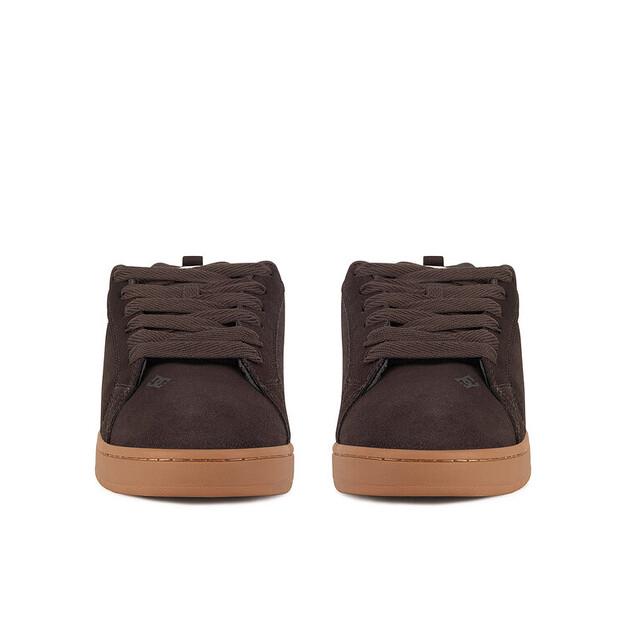 Мужские кроссовки DC Court graffik se 01665200 коричневые